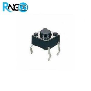 تک سوئیچ 4 پایه نوک کوتاه 6x6x4.3