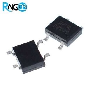 پل دیود 400V / 1A مربعی DB107SMD اورجینال SEP