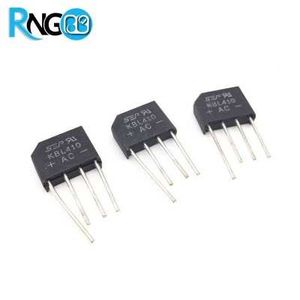 پل دیود 1000V / 4A تخت شانه ای KBL410
