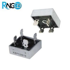 پل دیود 1000V / 35A فلزی تک فاز KBPC3510