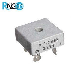 پل دیود 1000V / 50A فلزی تک فاز KBPC5010