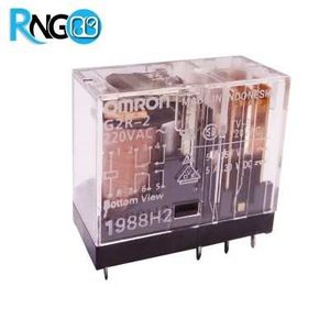 رله 220 ولت دو کنتاکت 5 آمپر OMRON کد G2R