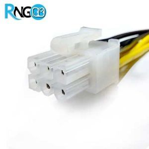 سوکت پاور ATX مادگی 6 پین سیم دار ماینری