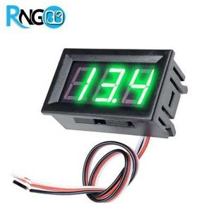 ولتمتر DC روپانلی دیجیتال سبز سه سیمه 0v-100v