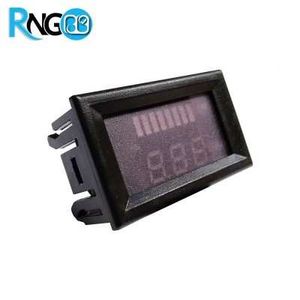 ولتمتر و پنل باراگرافی نشانگر ظرفیت باتری 15v