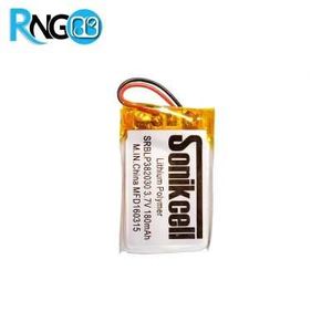 باتری لیتیوم پلیمر 3.7v-180mAh سایز 382030 مارک Sonikcell