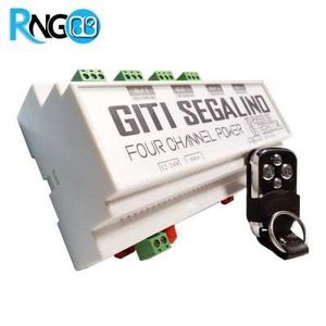 گیرنده 4 کاناله پاور 433MHz قابل ارتقاء تا 12ch مدل 12v