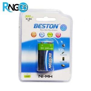 باتری کتابی 9 ولت شارژی 300mAh مارک Beston
