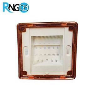 قاب کلید لمسی MBS10i خام (بدنه+فریم+کارتن) آبکاری مسی