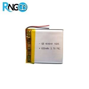 باتری لیتیوم پلیمر 3.7v-650mAh سایز 404041 مارک GB CELL