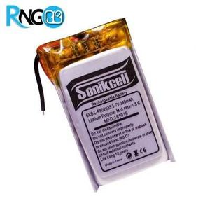 باتری لیتیوم پلیمر 3.7v-380mAh سایز 602035 مارک Sonikcell