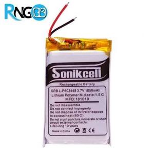 باتری لیتیوم پلیمر 3.7v-380mAh سایز 352830 مارک Sonikcell