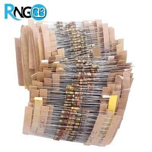 72 رنج پرکاربرد مقاومت های 0.25 وات سری E12 (بسته 50 تایی) + جعبه مخصوص