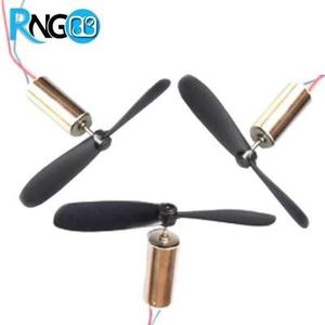 جفت موتور کورلس Coreless کوچک 16x7mm با ملخ مخصوص