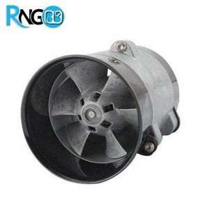 داکت فن موتور براشلسی توربو دارای بدنه و ملخ فلزی