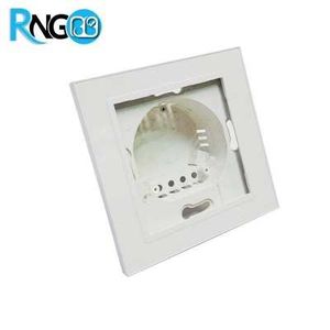 قاب کلید لمسی MBS8i خام (بدنه+فریم) سفید