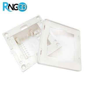 قاب کلید لمسی MBS14i خام (بدنه+فریم) رنگ سفید