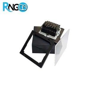 قاب کلید لمسی MBS12i خام (بدنه+فریم+کارتن) رنگ مشکی