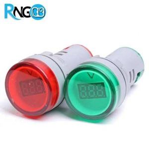 ولتمتر DC چراغ سیگنالی سفید