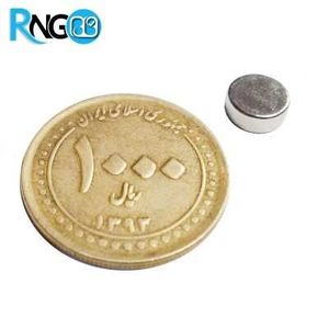 آهنربای فوق قوی نیودمیوم ND استوانه ای 8x3