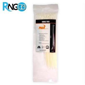 بست کمربندی 2.5 طول 20cm سفید (بسته 100 تایی)