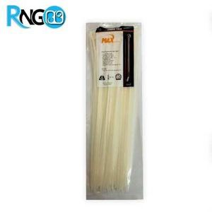 بست کمربندی 3.6 طول 30cm سفید (بسته 100 تایی)