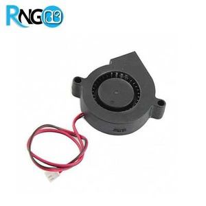 فن حلزونی 12V سایز 5x5x1.5 سانت دو سیم