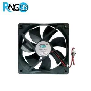 فن 24V سایز 12x12x2.5 سانت دو سیم