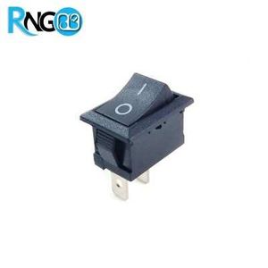 کلید راکر متوسط دو حالته دو پین KCD1-101 مشکی