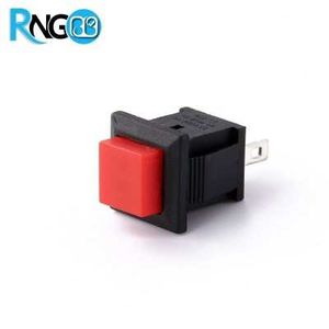 شستی فشاری مربعی پلاستیکی قرمز مدل PBS-430