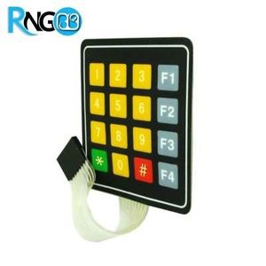 کیپد 4x4 فلت دار زرد - طوسی (Star Square)