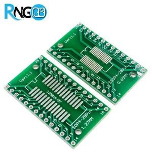 برد تبدیل SMD به DIP پکیج SOP28 SSOP28 TSSOP28