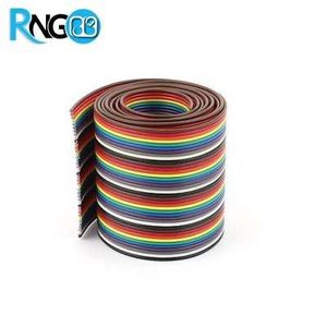 کابل فلت رنگی 40 رشته یک متر