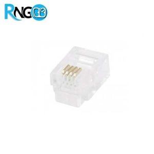 سر سوکت تلفن Rj11 4P4C