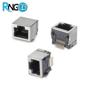 کانکتور شبکه RJ45 روبردی SMD سرفلزی
