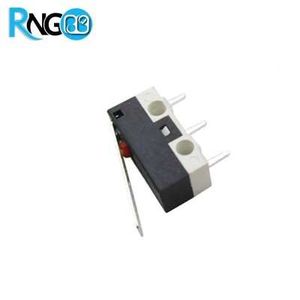 میکروسوئیچ اهرم دار 2A سفیدمشکی زبانه 13mm