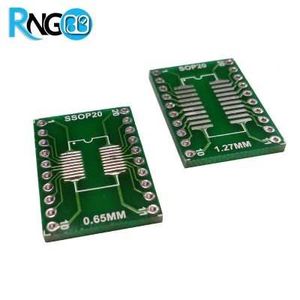 برد تبدیل SMD به DIP پکیج SOP20 SSOP20 TSSOP20