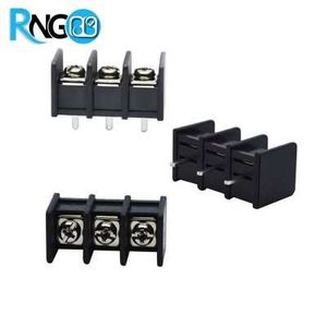 ترمینال مشکی KF65C-11mm پنلی بدون جای پیچ 3pin