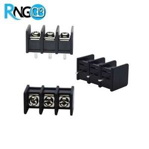 ترمینال مشکی KF55C-10mm پنلی بدون جای پیچ 3pin