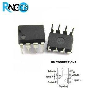 آپ امپ دوتایی LM2904 پکیج Dip اورجینال