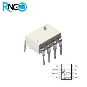 تراشه Optocoupler اپتوکوپلر فوق سریع 6N137 DIP اورجینال