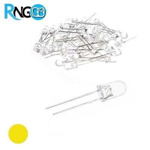 LED لیزری / شیشه ای زرد 5mm