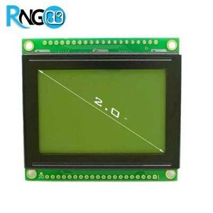 نمایشگر گرافیکی 64x128 GLCD ریز سبز