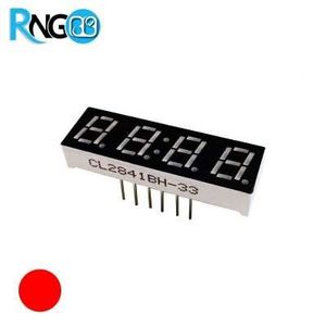 سون سگمنت مالتی پلکسی 4Dig آند ساعتی ریز 32x10mm قرمز