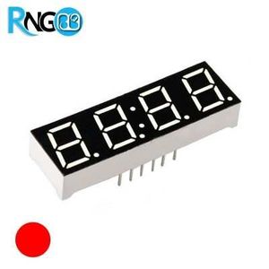 سون سگمنت مالتی پلکسی 4Dig آند ساعتی 40x16mm قرمز