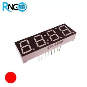 سون سگمنت مالتی پلکسی 4Dig آند ساعتی درجه دار 40x13mm قرمز