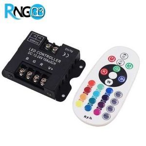 درايور و كنترلر RGB تک خروجی 25Key - 30A - كنترل RF
