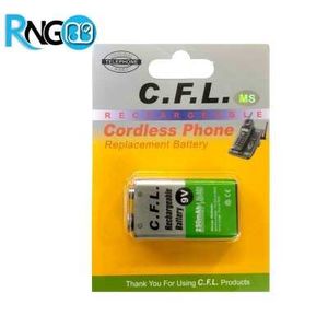 باتری کتابی 9 ولت شارژی 250mAh مارک Digital C.F.L