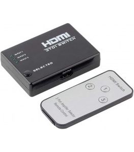 سوییچ 3 به 1 پورت HDMI مدل Full HD با ریموت کنترل