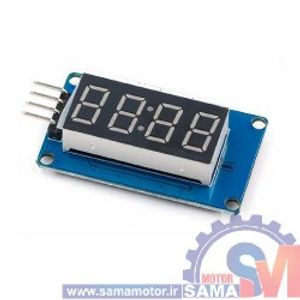 ماژول سون سگمنت 4 رقمی با تراشه TM1637